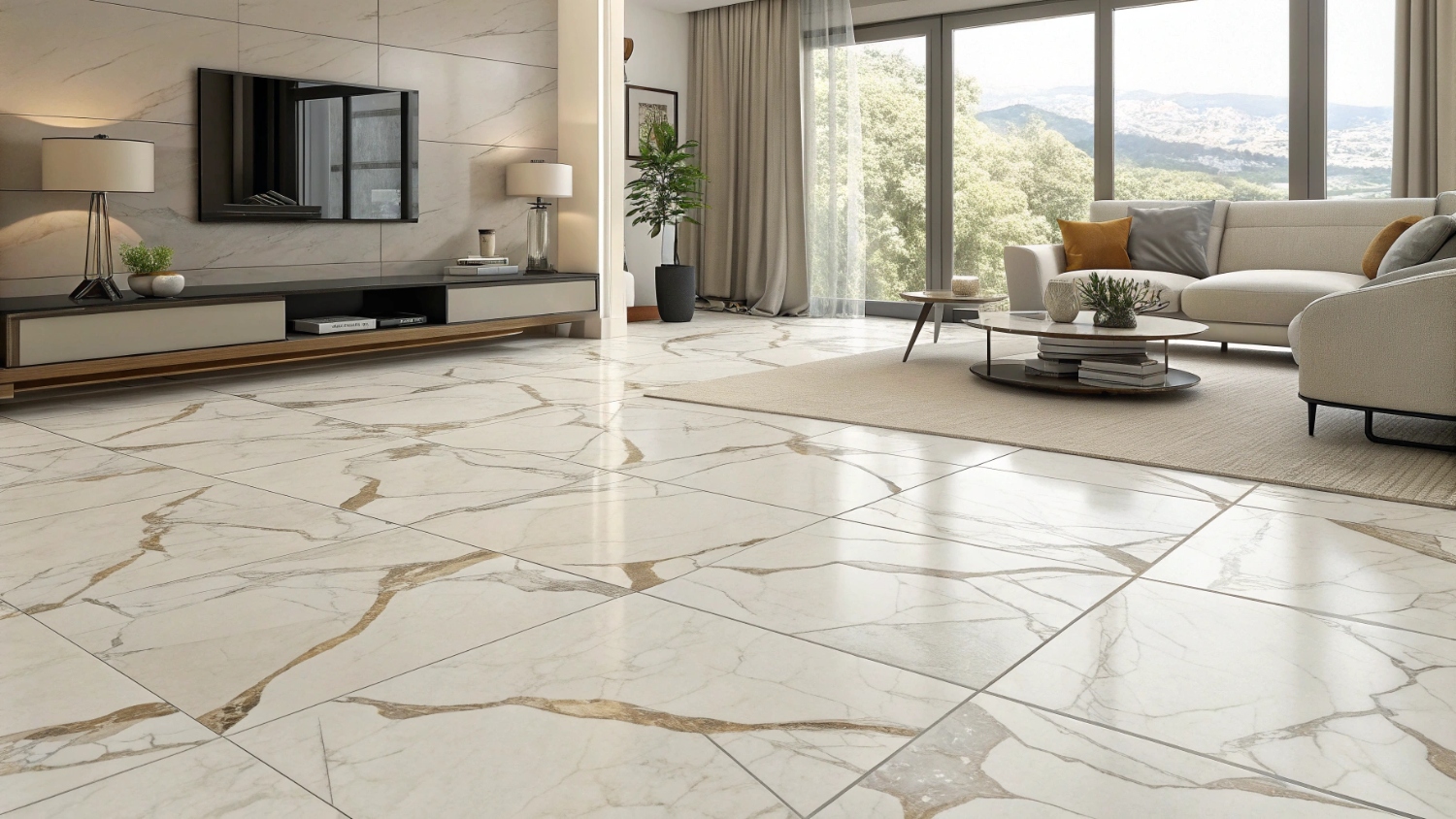 Керамическая плитка и керамогранит в маленькой ванной: визуальное расширение пространства