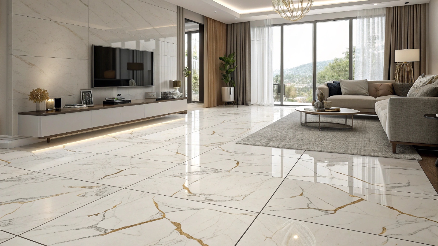 Керамическая плитка и керамогранит в маленькой ванной: визуальное расширение пространства