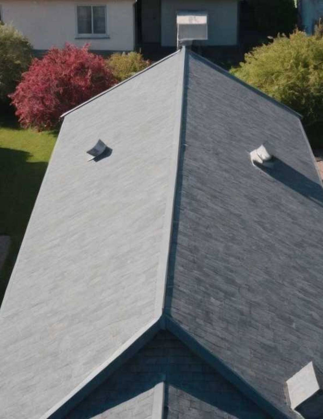 Устройство кровли для здания с отрицательным уклоном (редкость)